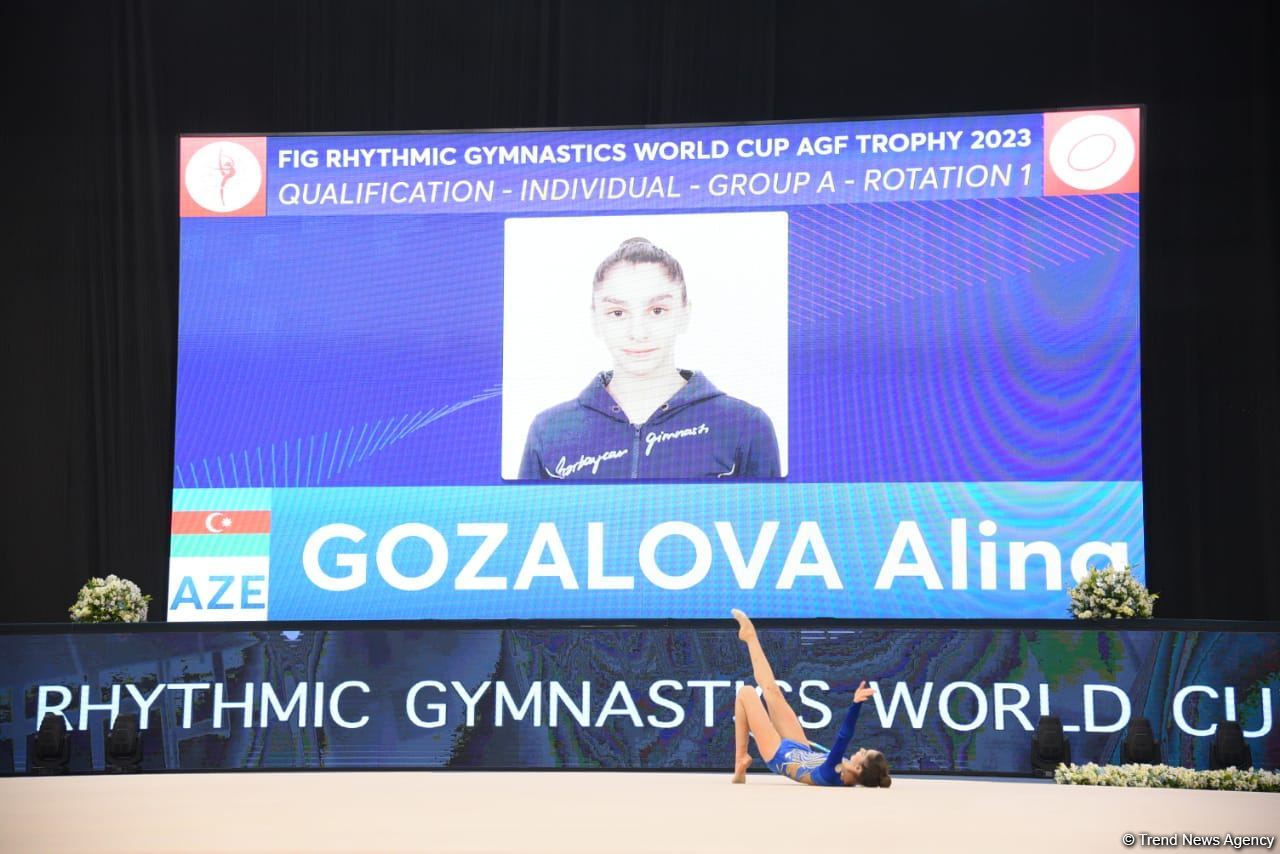 First day of FIG World Cup competitions in Rhythmic Gymnastics kicks off in Baku (PHOTO)