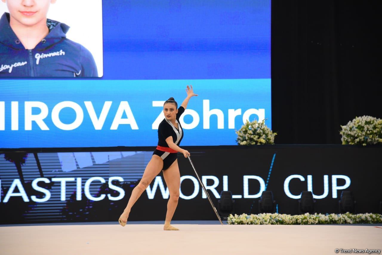 First day of FIG World Cup competitions in Rhythmic Gymnastics kicks off in Baku (PHOTO)