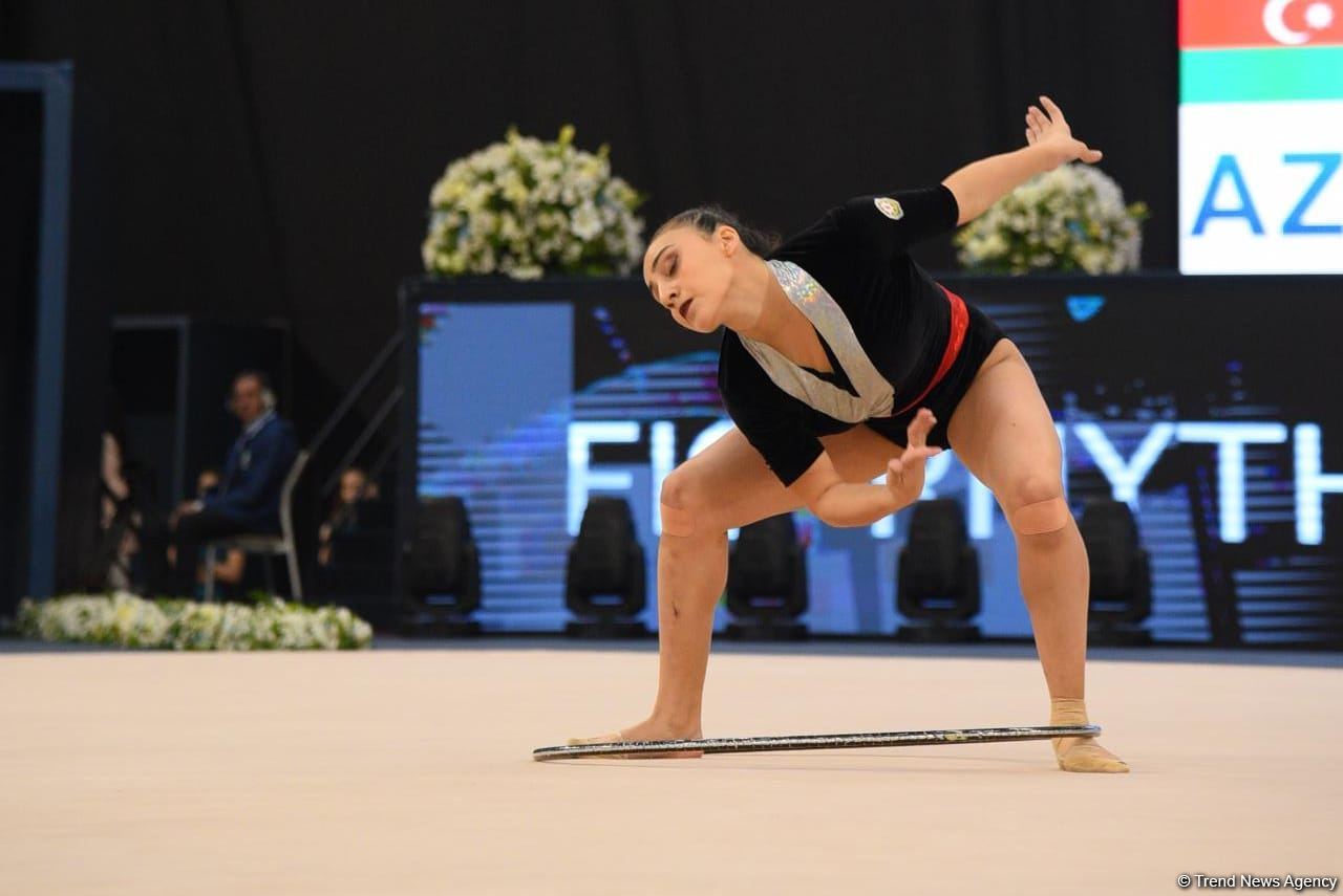 First day of FIG World Cup competitions in Rhythmic Gymnastics kicks off in Baku (PHOTO)