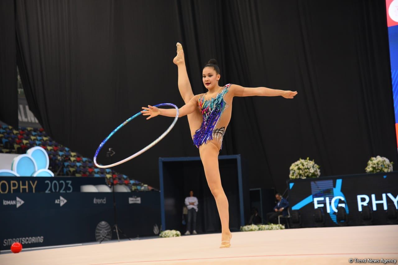 First day of FIG World Cup competitions in Rhythmic Gymnastics kicks off in Baku (PHOTO)