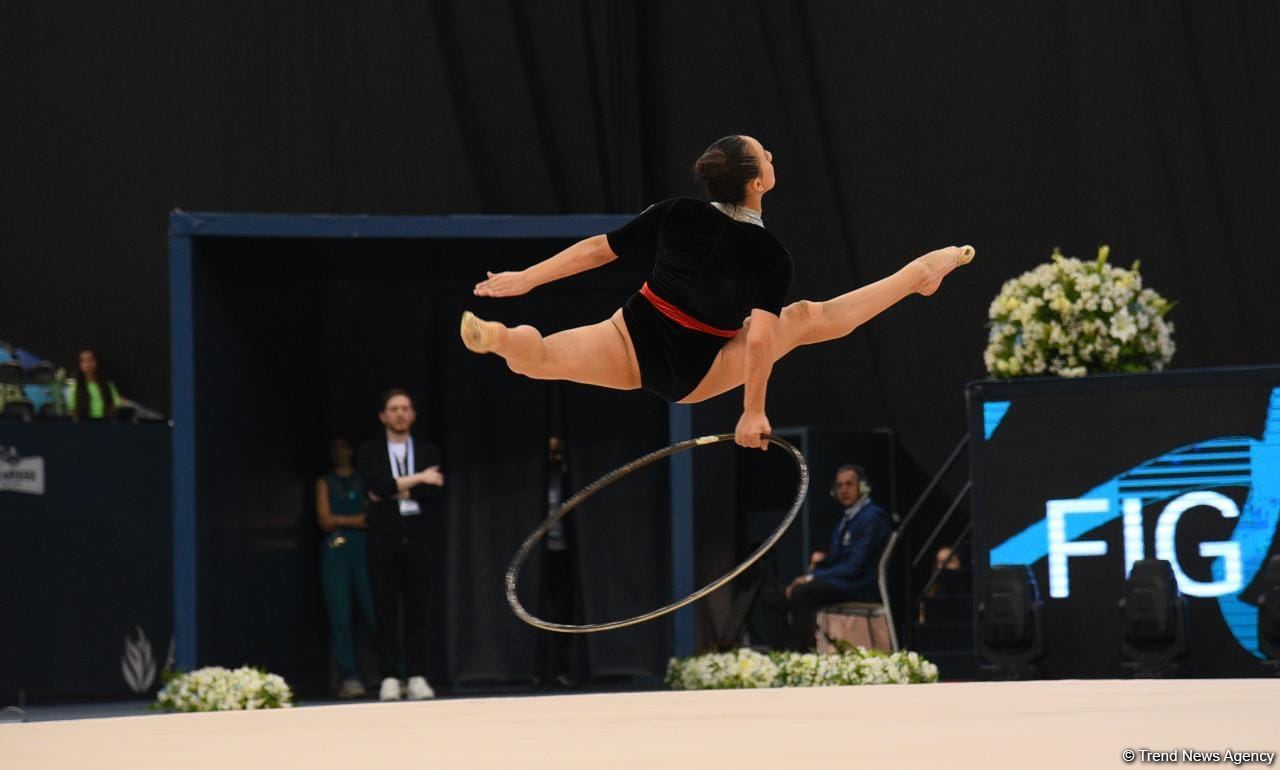 First day of FIG World Cup competitions in Rhythmic Gymnastics kicks off in Baku (PHOTO)