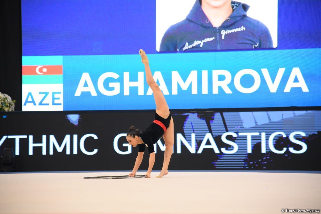 First day of FIG World Cup competitions in Rhythmic Gymnastics kicks off in Baku (PHOTO)