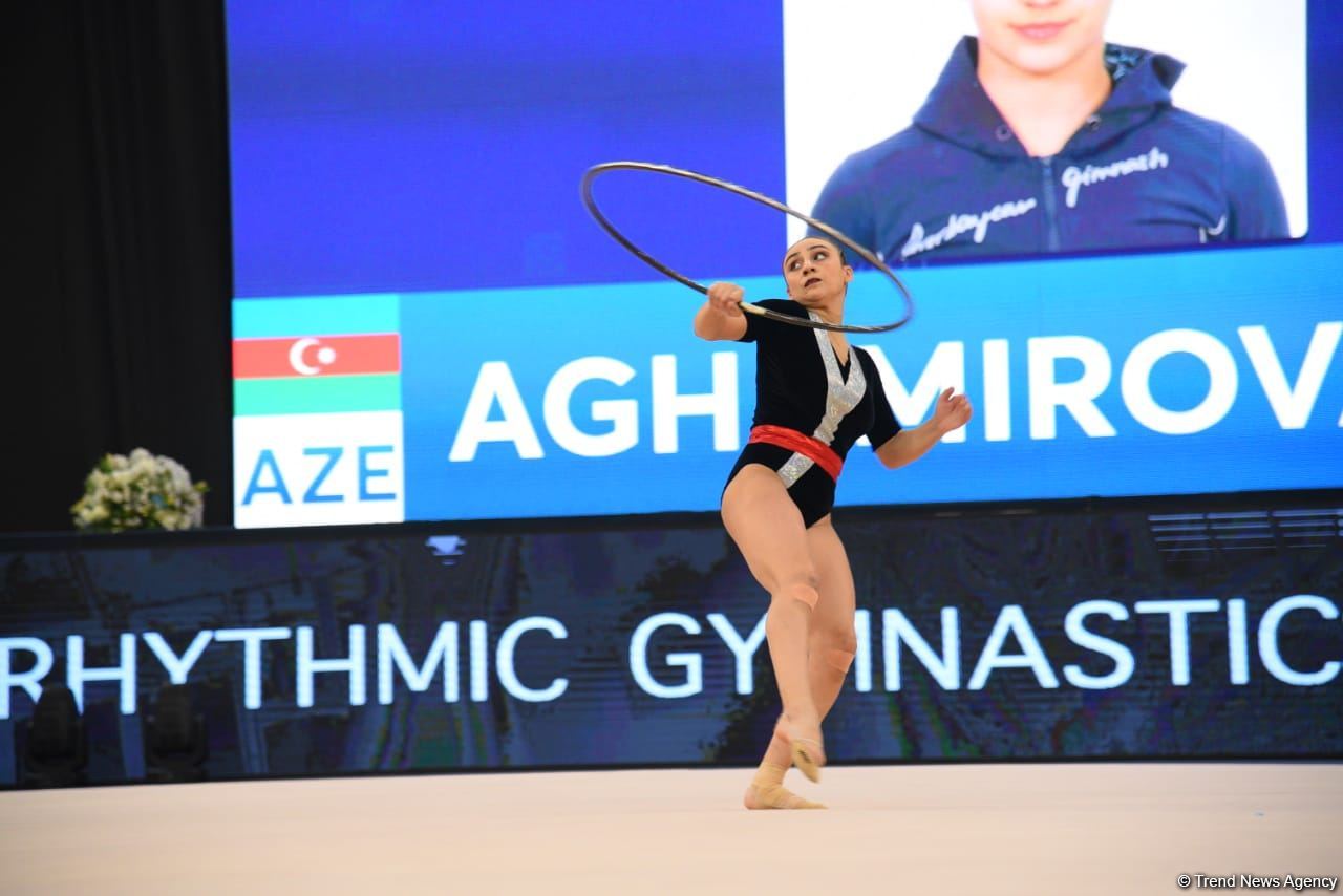 First day of FIG World Cup competitions in Rhythmic Gymnastics kicks off in Baku (PHOTO)