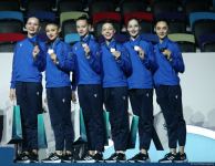 Baku hosts award ceremony for FIG World Cup winners in rhythmic gymnastics (PHOTO)