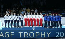 Baku hosts award ceremony for FIG World Cup winners in rhythmic gymnastics (PHOTO)