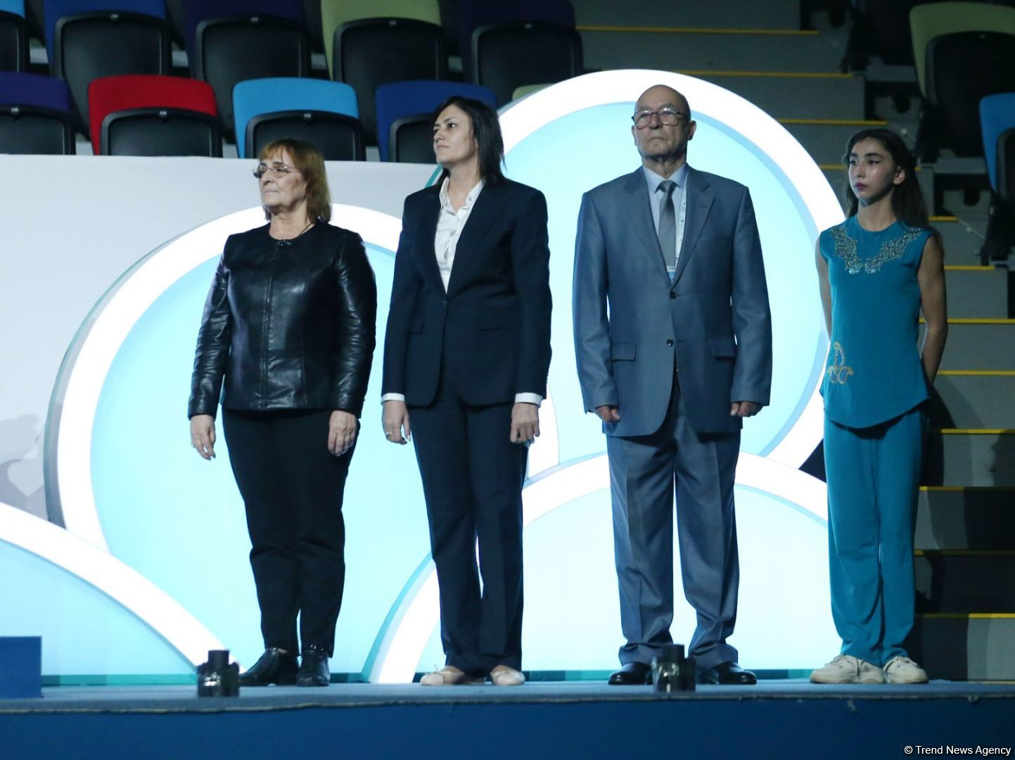 Baku hosts award ceremony for FIG World Cup winners in rhythmic gymnastics (PHOTO)