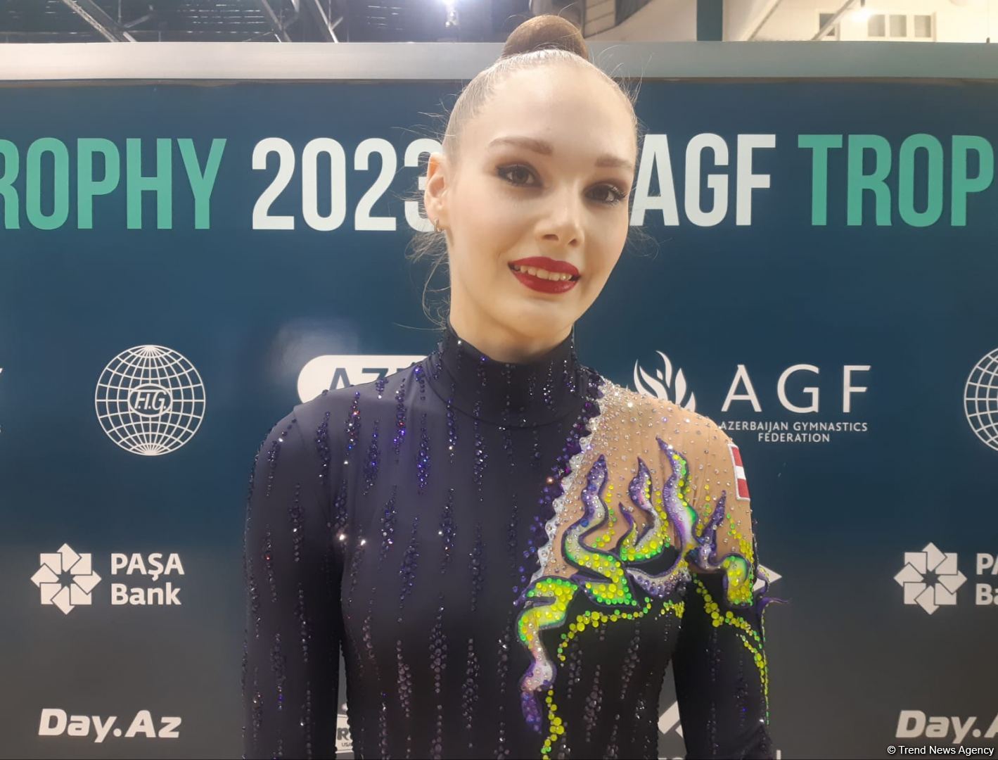 Baku has beautiful architecture - Latvian participant of World Cup in Rhythmic Gymnastics