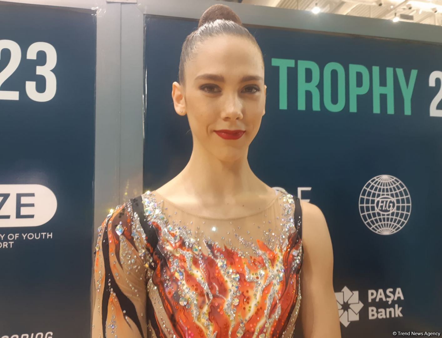 Spanish athlete happy to reach final of FIG World Cup in Rhythmic Gymnastics in Baku