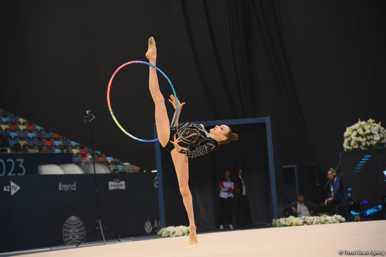 Final day of FIG Rhythmic Gymnastics World Cup kicks off in Baku (PHOTO)