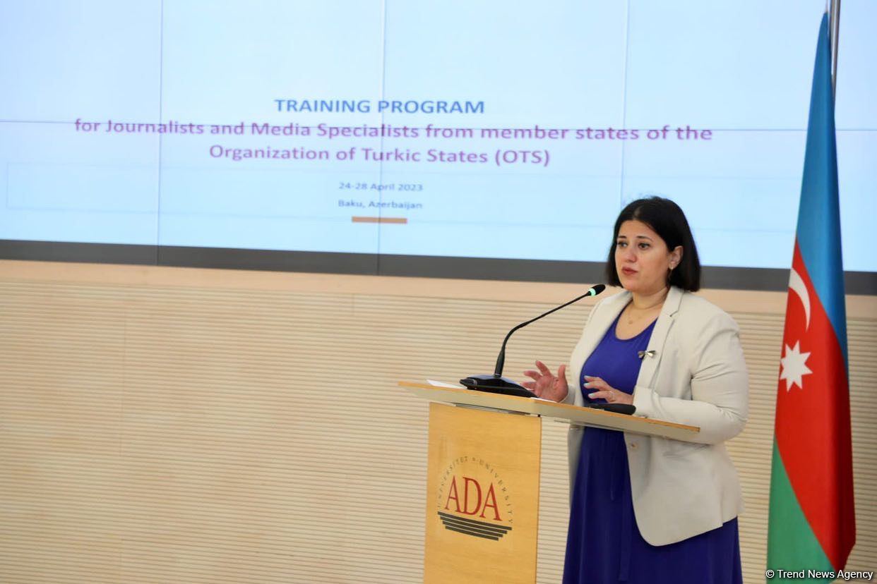 Trainings for Organization of Turkic States' journalists, media specialists kick off in Azerbaijan (PHOTO)