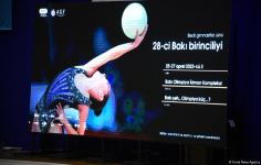 28th Baku Championship in Rhythmic Gymnastics kicks off in Azerbaijan (PHOTO)