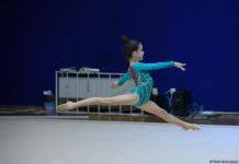 28th Baku Championship in Rhythmic Gymnastics kicks off in Azerbaijan (PHOTO)