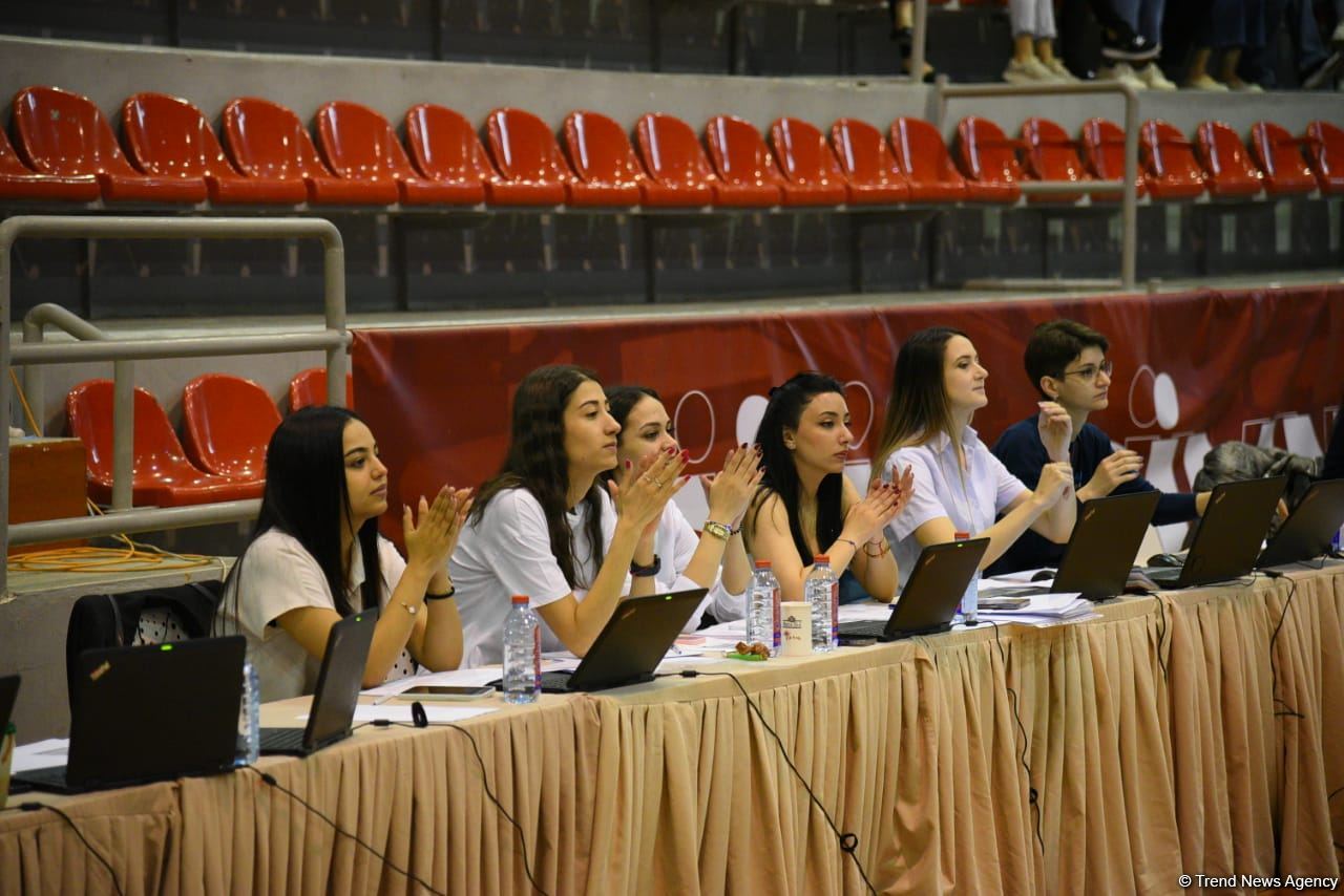 28th Baku Championship in Rhythmic Gymnastics kicks off in Azerbaijan (PHOTO)
