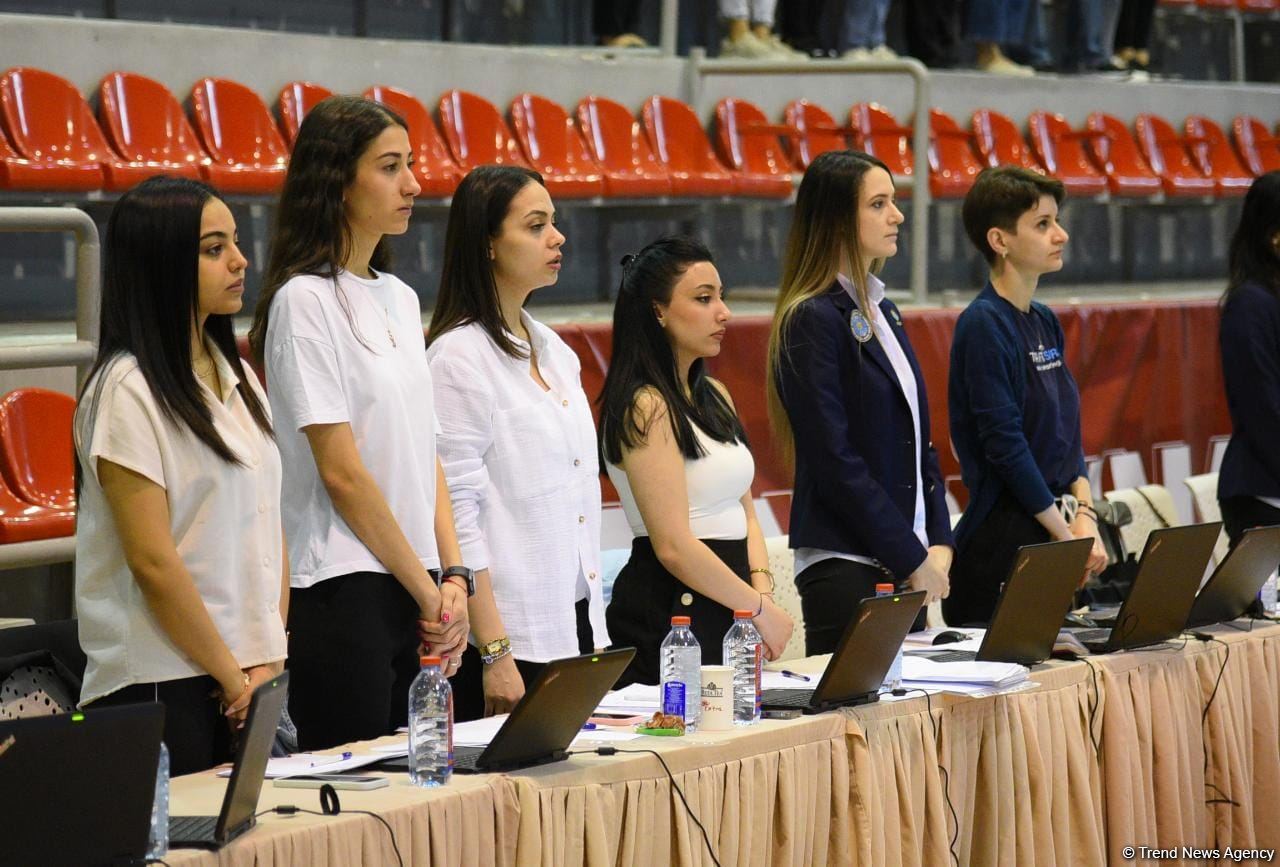 28th Baku Championship in Rhythmic Gymnastics kicks off in Azerbaijan (PHOTO)