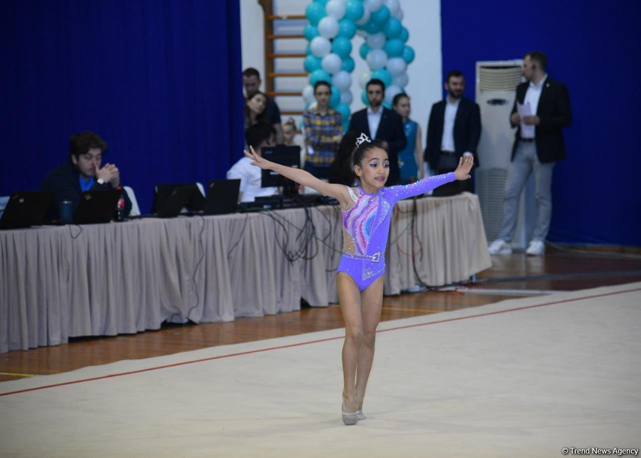 28th Baku Championship in Rhythmic Gymnastics kicks off in Azerbaijan (PHOTO)