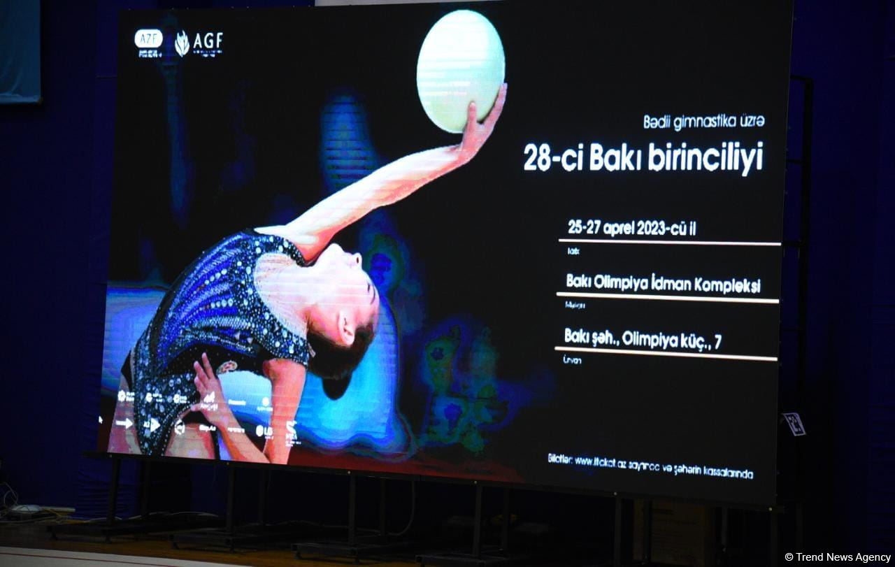 28th Baku Championship in Rhythmic Gymnastics kicks off in Azerbaijan (PHOTO)
