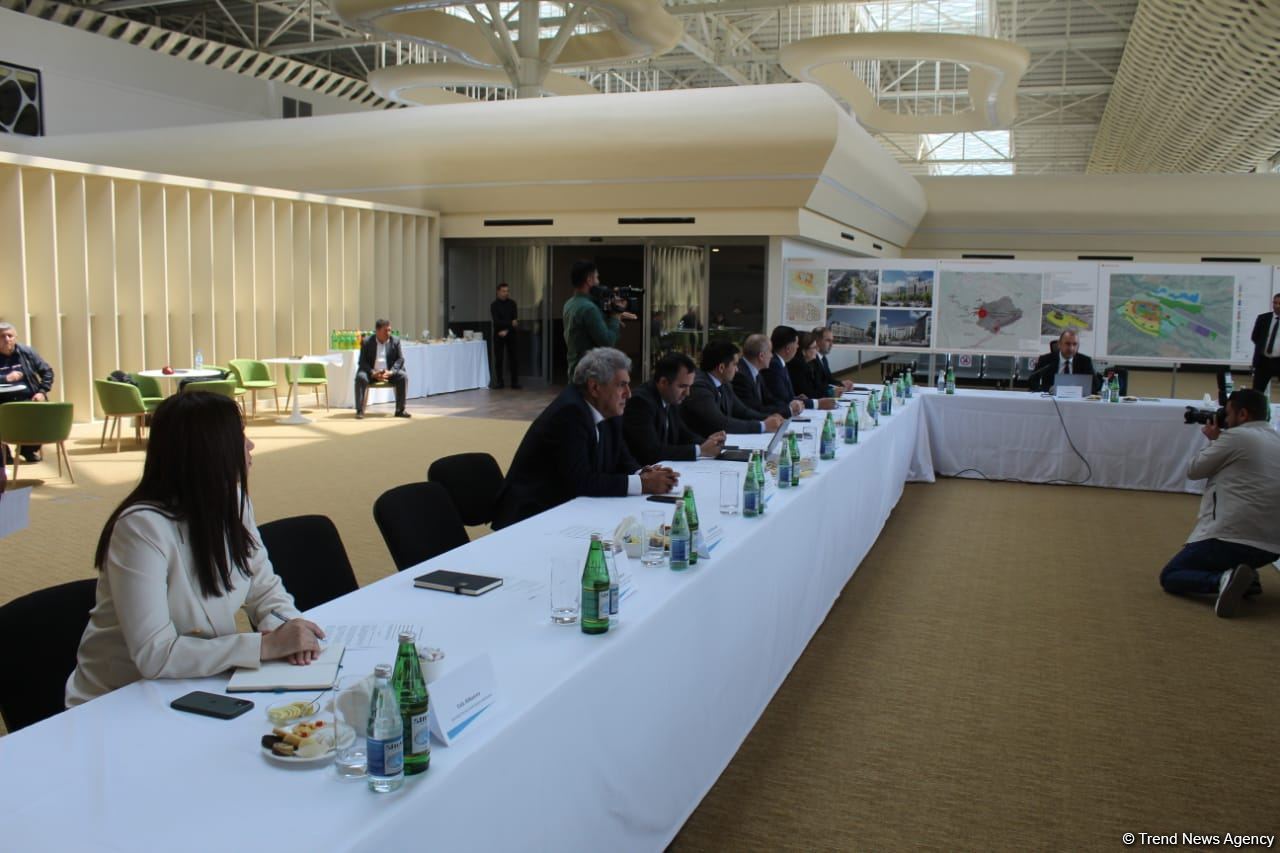 Azerbaijan's working group on environmental issues holds meeting in Fuzuli (PHOTO)