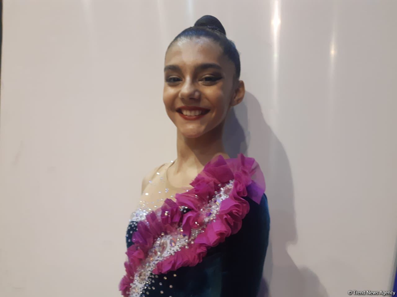 Intense training important for good performance at Baku Championship in Rhythmic Gymnastics, young gymnast says