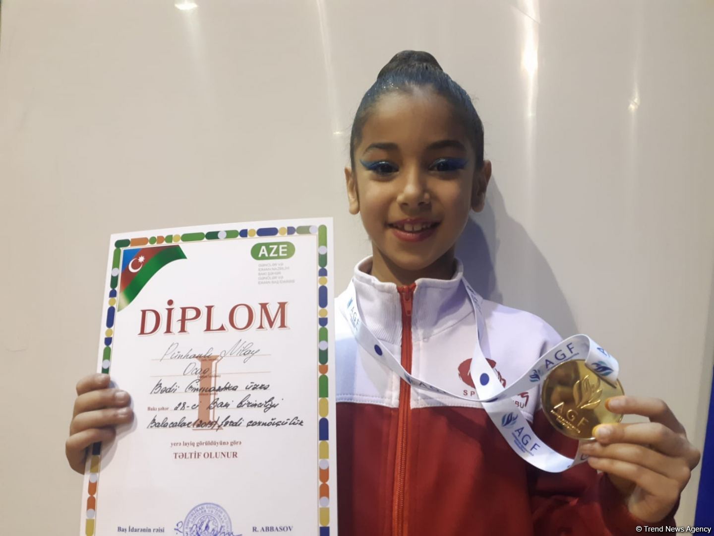 Organization of competition at Baku Championship in Rhythmic Gymnastics - wonderful, young gymnast says