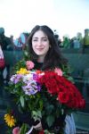Turkish athletes who won 2023 European Weightlifting  Championship in Yerevan arrive in Baku (PHOTO)
