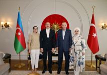 President Ilham Aliyev, President Recep Tayyip Erdogan have joint dinner (PHOTO/VIDEO)