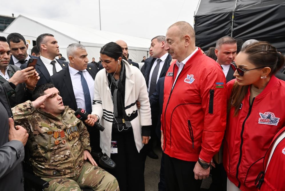 President Ilham Aliyev, President Recep Tayyip Erdogan answer questions of CNN Türk reporter (PHOTO/VIDEO)