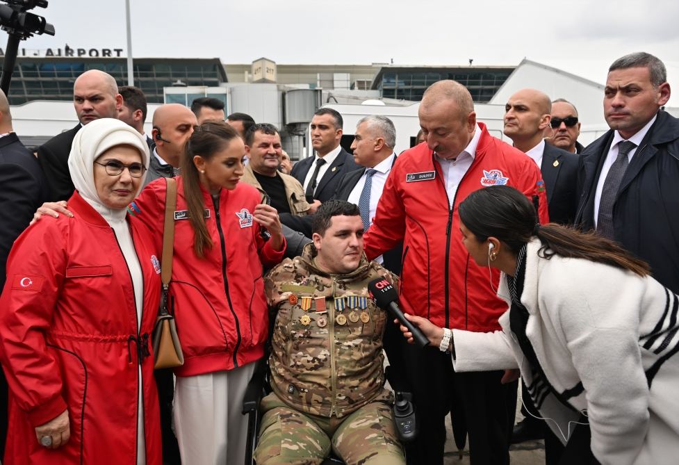President Ilham Aliyev, President Recep Tayyip Erdogan answer questions of CNN Türk reporter (PHOTO/VIDEO)