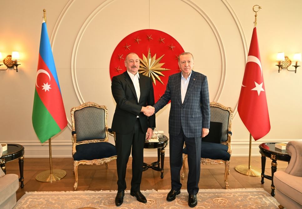 President Ilham Aliyev, President Recep Tayyip Erdogan have joint dinner (PHOTO/VIDEO)