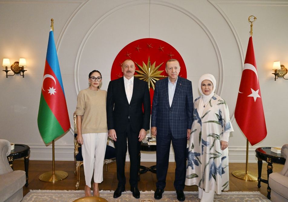President Ilham Aliyev, President Recep Tayyip Erdogan have joint dinner (PHOTO/VIDEO)