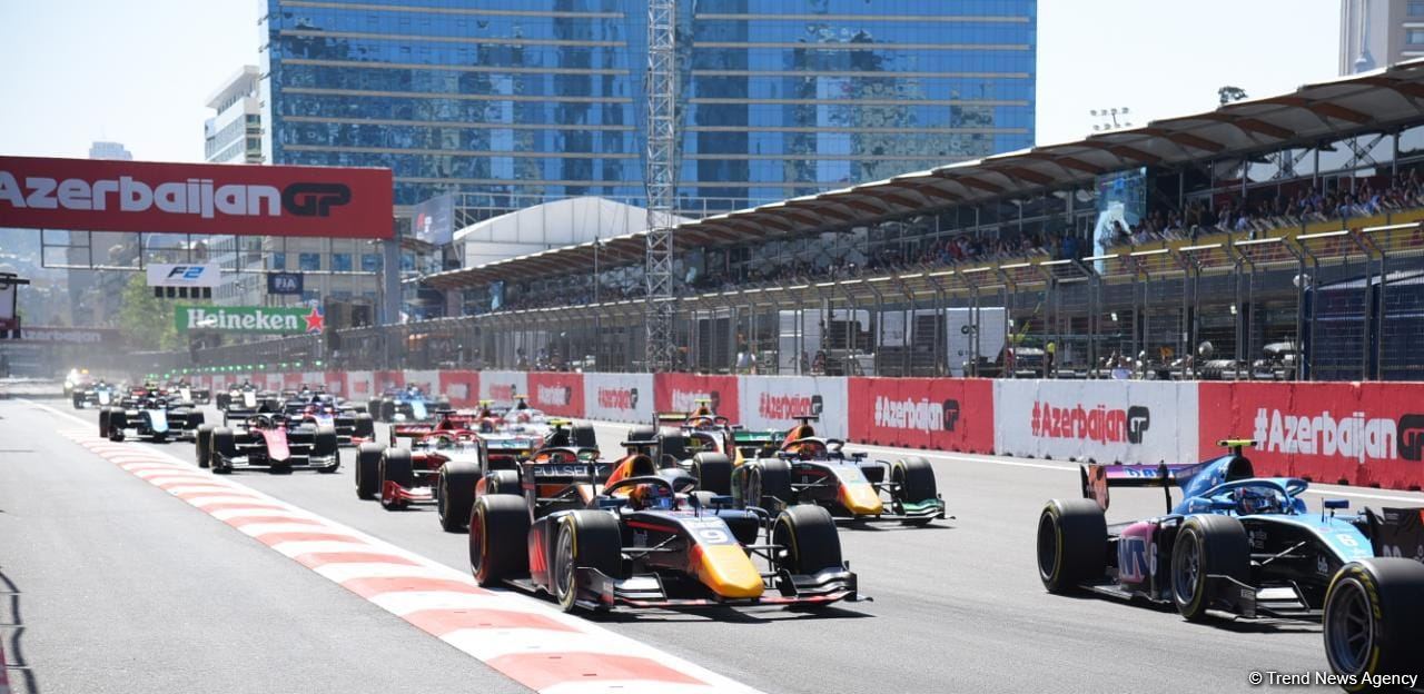 First sprint race of Formula 2 teams within F1 Azerbaijan Grand Prix wraps up (PHOTO)