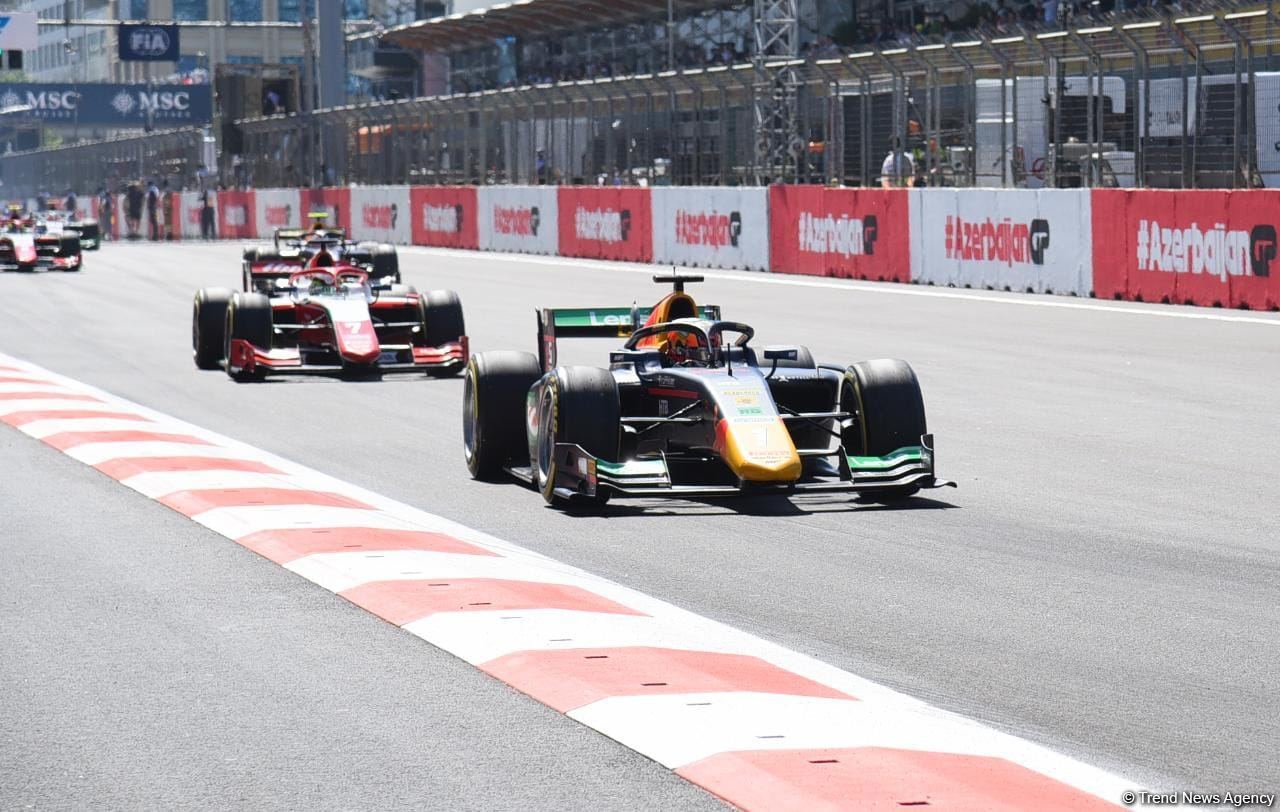 First sprint race of Formula 2 teams within F1 Azerbaijan Grand Prix wraps up (PHOTO)