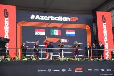 Winners of Formula 1 main race of F1 Azerbaijan Grand Prix awarded (PHOTO)
