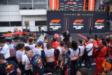 Winners of Formula 1 main race of F1 Azerbaijan Grand Prix awarded (PHOTO)