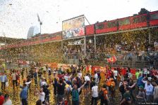 Fans thrilled with Formula 1 Azerbaijan Grand Prix race (PHOTO)