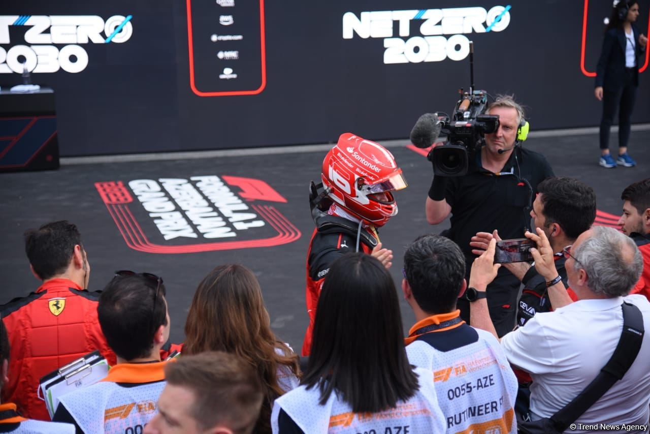 Winners of Formula 1 main race of F1 Azerbaijan Grand Prix awarded (PHOTO)