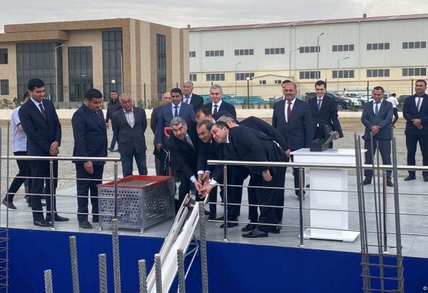 Groundbreaking ceremony held for joint Azerbaijani-Uzbek car enterprise (PHOTO)