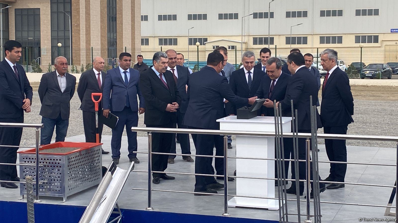 Groundbreaking ceremony held for joint Azerbaijani-Uzbek car enterprise (PHOTO)
