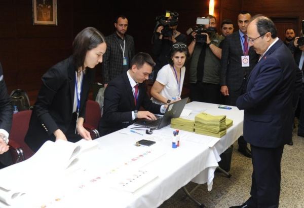 Polling station set up at Turkish Embassy in Baku amid elections in Türkiye (PHOTO)