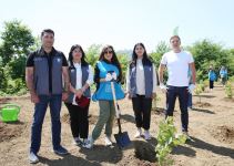 VP of Heydar Aliyev Foundation Leyla Aliyeva takes part in environmental events dedicated to 100th anniversary of Great Leader Heydar Aliyev (PHOTO)