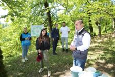 VP of Heydar Aliyev Foundation Leyla Aliyeva takes part in environmental events dedicated to 100th anniversary of Great Leader Heydar Aliyev (PHOTO)