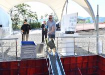 President Ilham Aliyev, First Lady Mehriban Aliyeva attend groundbreaking ceremony for first residential quarter in Tugh village (PHOTO/VIDEO)