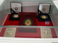 Azerbaijani Central Bank issues investment coins for the first time (PHOTO)