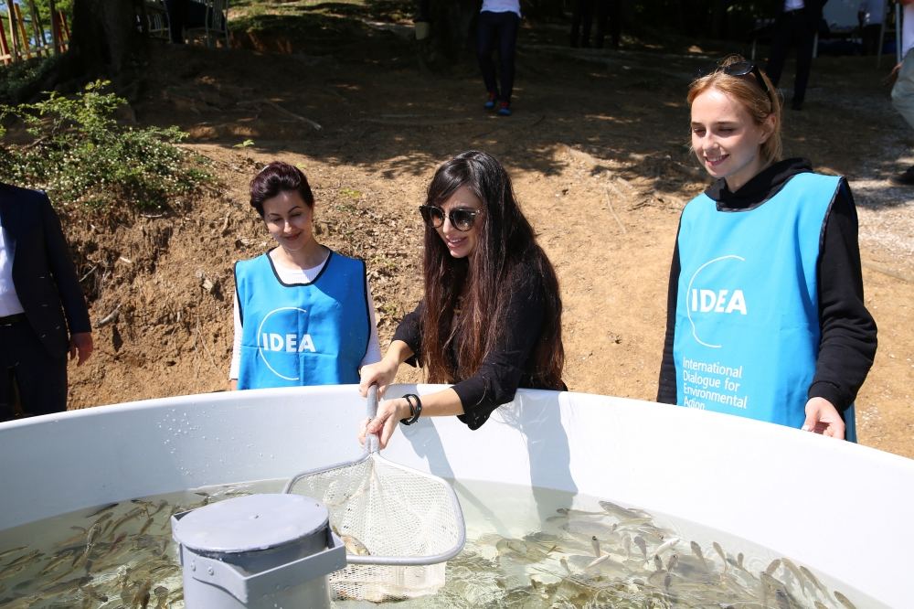 VP of Heydar Aliyev Foundation Leyla Aliyeva takes part in environmental events dedicated to 100th anniversary of Great Leader Heydar Aliyev (PHOTO)