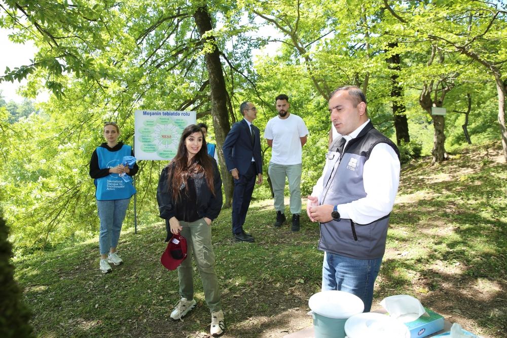 VP of Heydar Aliyev Foundation Leyla Aliyeva takes part in environmental events dedicated to 100th anniversary of Great Leader Heydar Aliyev (PHOTO)