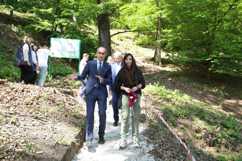 VP of Heydar Aliyev Foundation Leyla Aliyeva takes part in environmental events dedicated to 100th anniversary of Great Leader Heydar Aliyev (PHOTO)
