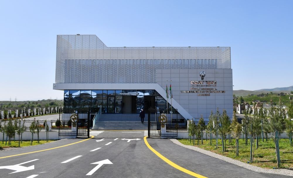President Ilham Aliyev takes part in opening ceremony of Fuzuli Digital substation and Control Center of JSC "Azerishig" (PHOTO/VIDEO)