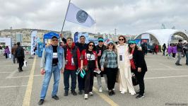 Festive atmosphere created in fan zone of Baku Marathon 2023 - spectator (PHOTO)