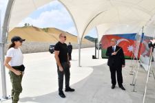 President Ilham Aliyev, First Lady Mehriban Aliyeva examine work done on Ahmadbayli-Fuzuli-Shusha highway (PHOTO/VIDEO)