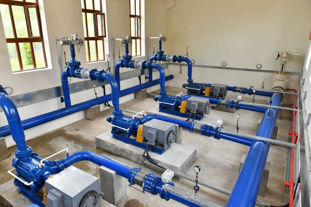 President Ilham Aliyev, First Lady Mehriban Aliyeva attend inauguration of Zarislichay pumping station in Dashalti village (PHOTO/VIDEO)