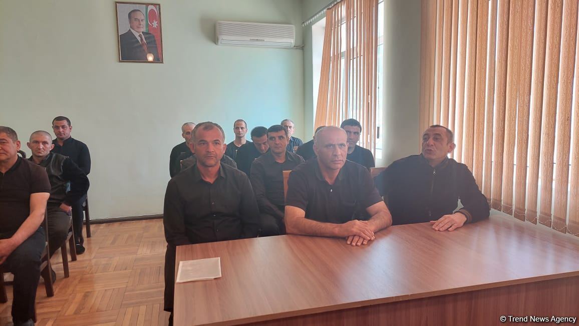 Execution of pardon order complete in penitentiary institution No.7 in Azerbaijan (PHOTO)